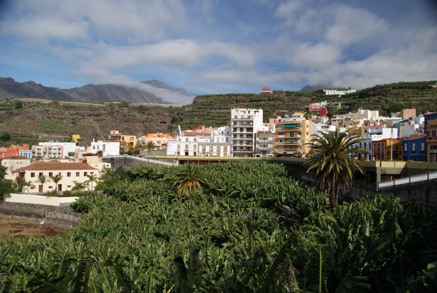 Villa de Tazacorte eine Gemeinde im Westen von La Palma