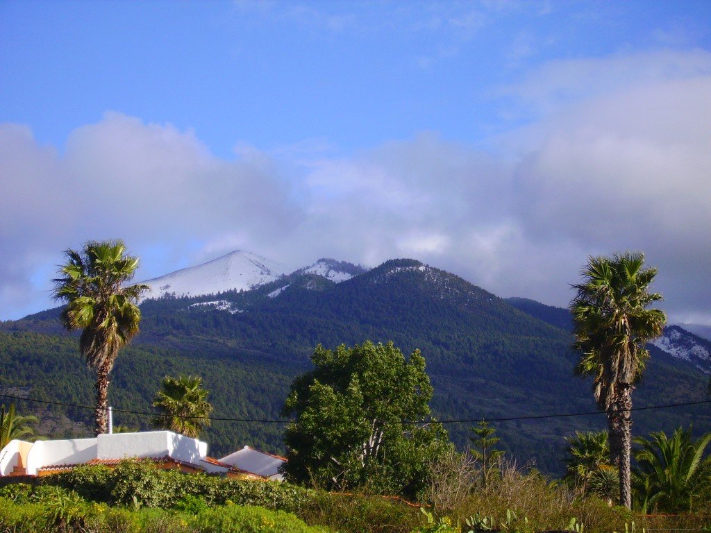 Birigoyo im Schnee,La Palma