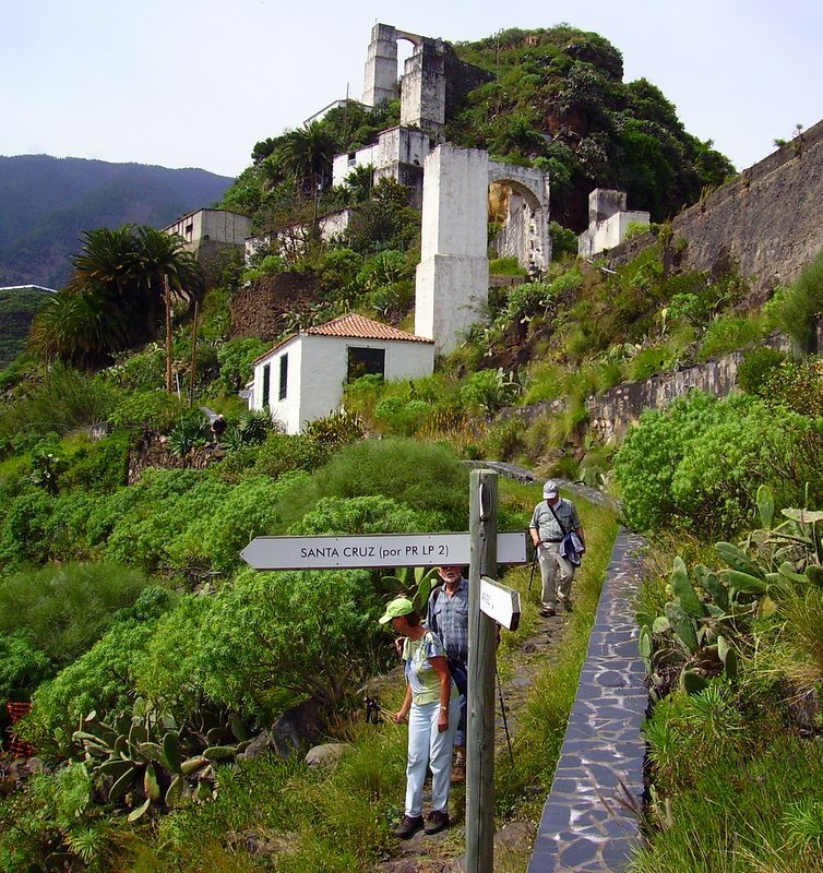Mühlen von Bellido, Santa Cruz de La Palma, La Palma,Wandern,