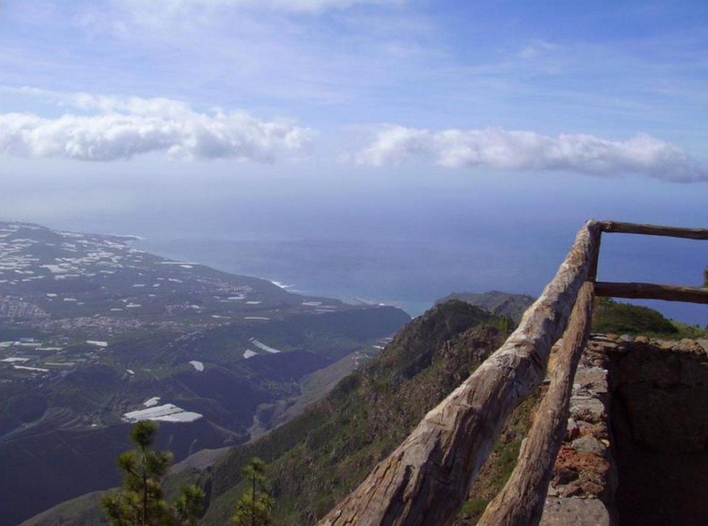 La Palma-Aussichtsplatz am Torre del Time