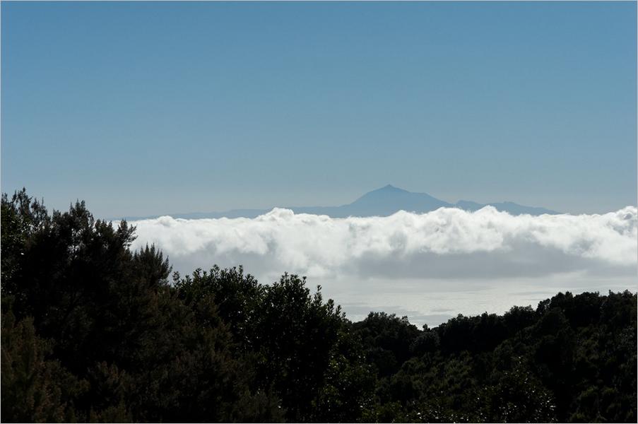La Palma-Sicht nach Teneriffa