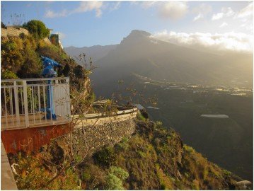 La Palma Bilder Der Bejenado vom Mirador El Time aus gesehen