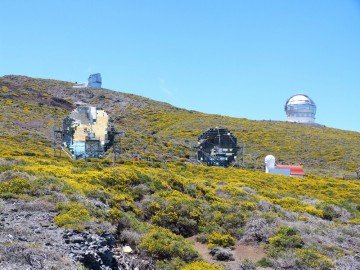 La Palma Wanderungen Magixtelescope auf dem Roque de Los Muchachos
