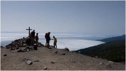 La Palma Wanderungen Auf dem Pico de La Nieve