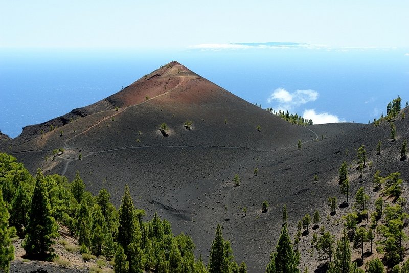 La Palma Wandertipps,auf der Vulkantour,Volcan Martin
