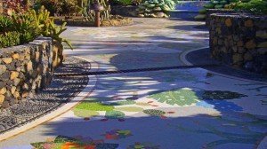 La-Palma-Wandern-Sehenswürdigkeiten-Plaza-Glorieta Mosaik