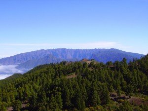 Blick zur Caldera Umrundung,La Palma,Wandern,