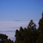 Blick nach La Gomera, La Palma, Wandern,