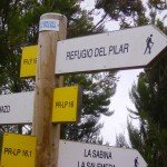 Wanderschild Beispiel,La Palma, Wandern,