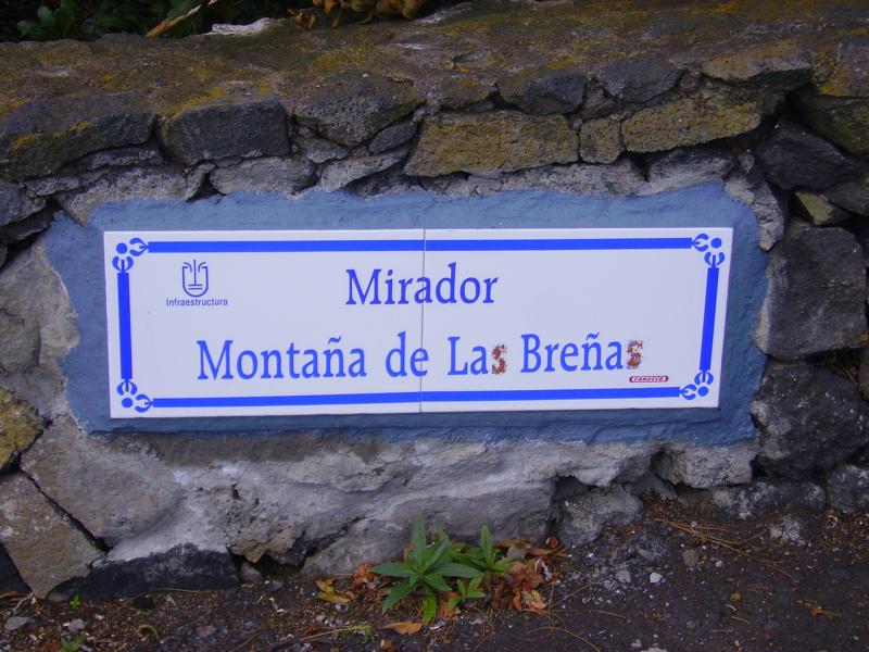 La Palma Wandern, Área Recreativa Montaña de La Breña