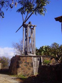 Alte Windmühle im Nordwesten auf La Palma, Wandern