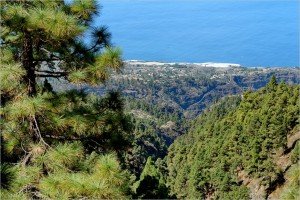La Palma-Wanderweg-LP 10- Ausblick Richtung El Jesús