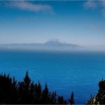 La Palma-Wanderung-Blick Teneriffa