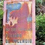 La Palma-Wanderung-Tagoja-Hinweisschild
