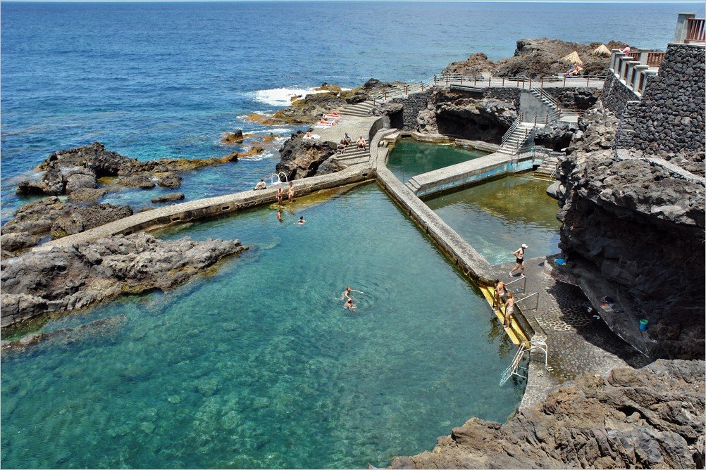 Piscinas de La Fajana. Naturschwimmbecken Barlovento 3 La Palma-Wanderung-Piscinas de Fajana Ralf Köhler