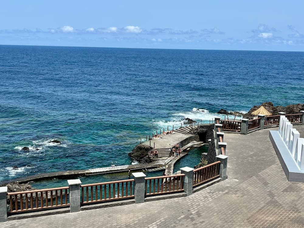 Piscinas de La Fajana. Naturschwimmbecken Barlovento 3 Die Piscinas de La Fajana in Barlovento