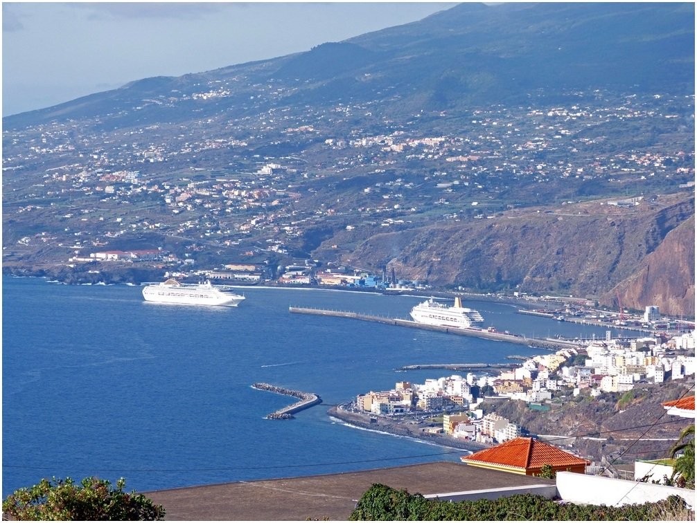 La Palma Wandern Ausblick von Tenagua