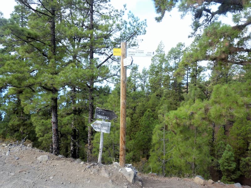 La Palma Wanderwege | Infos zum Wanderweg PR LP 10, bei einer Rundwanderung im Bereich Tijarafe