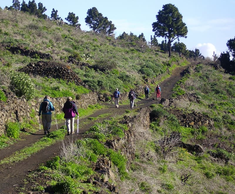 La Palma Wandern, von La Sabina nach San Pedro auf dem Küstenweg GR 130