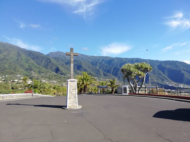 Mirador de La Concepción La Palma, Blick in die Berge
