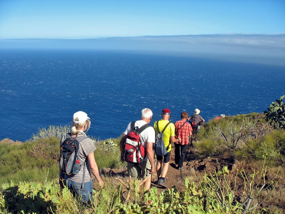 Wanderweg Gr 130 einfach wunderbare Ausblicke auf den Atlantik